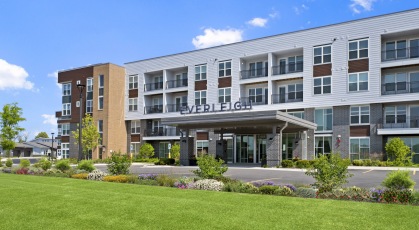 the exterior of a building