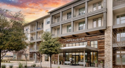 the exterior of a building