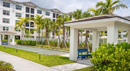 outdoor boccee ball court