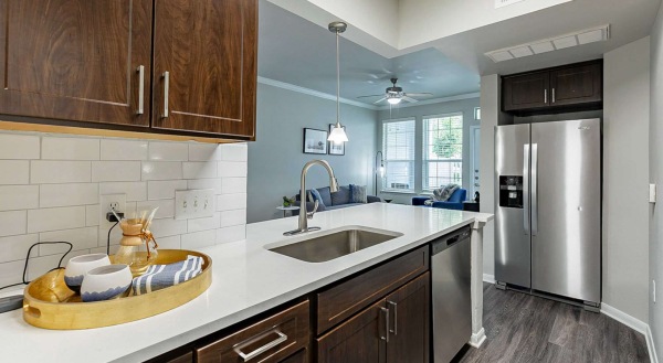 Spacious kitchens with thoughtful details