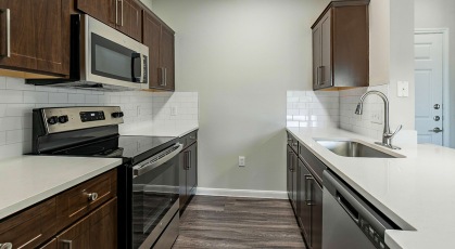 galley style kitchen